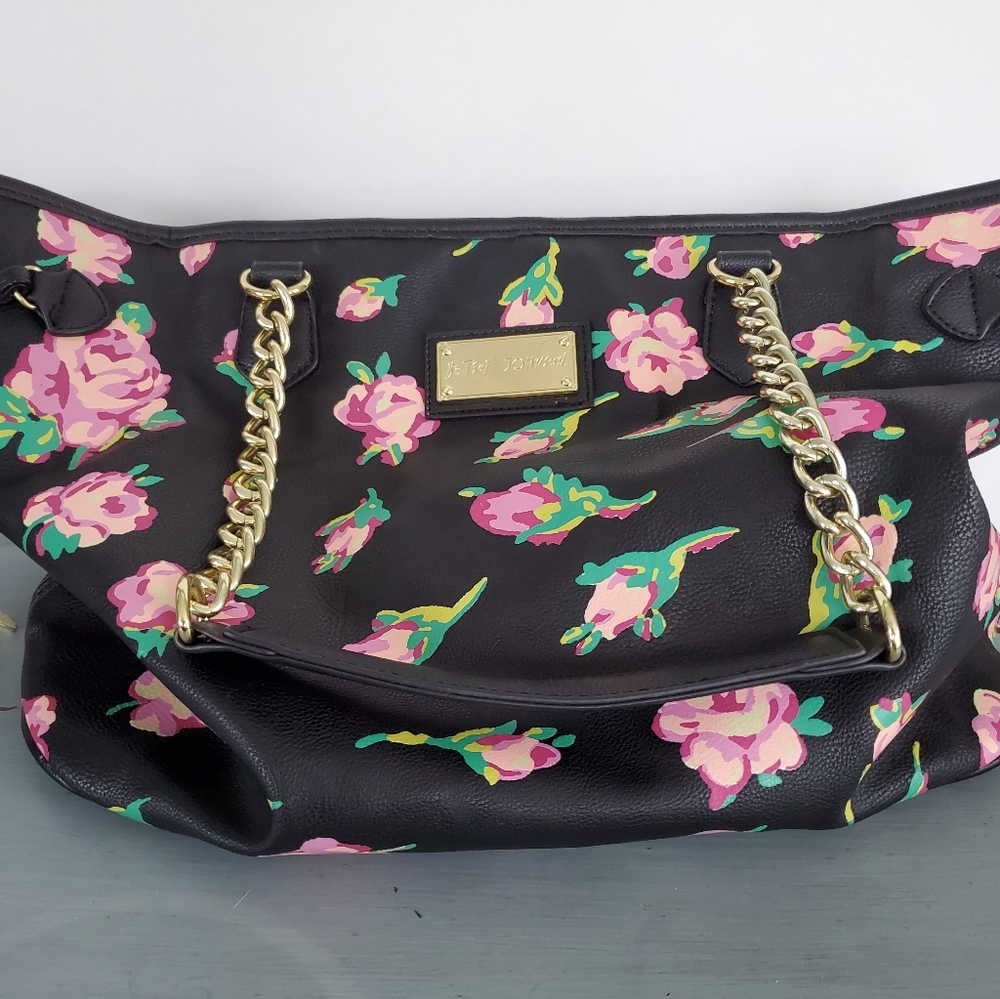 Slouchy Betsy Johnson Shoulder Bag